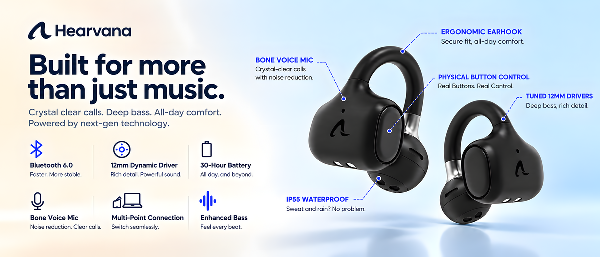 Meet Hearvana Arc: Built for More Than Just Music